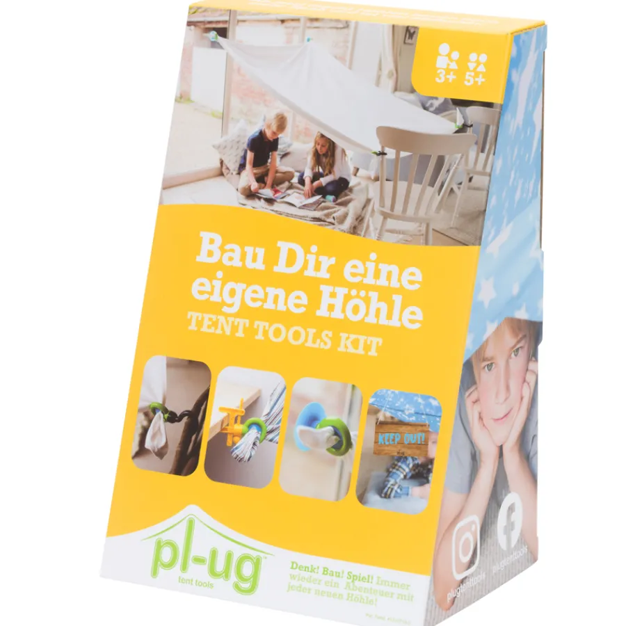Clearance pl-ug Hu00f6hlenbau-Set Zelt-Kit 12-teilig