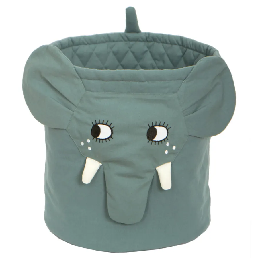 Online Roommate Korb Elephant Bio-Baumwolle