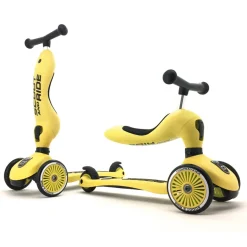 New Scoot and Ride 2in1 Kickboard Highwaykick 1 lemon