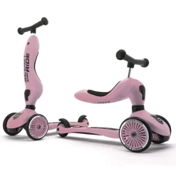 New Scoot and Ride 2in1 Kickboard Highwaykick 1 rose