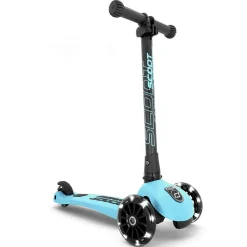 Hot Scoot and Ride Kickboard Highwaykick 3 LED blueberry