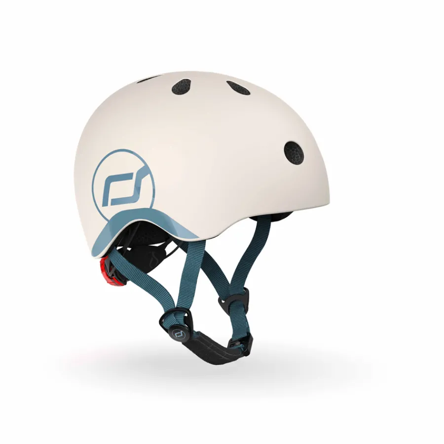 Outlet Scoot and Ride LED-Helm XXS - S ash