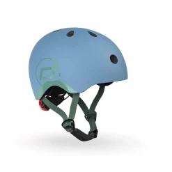 Best Scoot and Ride LED-Helm XXS - S steel