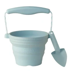 Scrunch Sandspielzeug Eimer & Schaufel duck egg blue