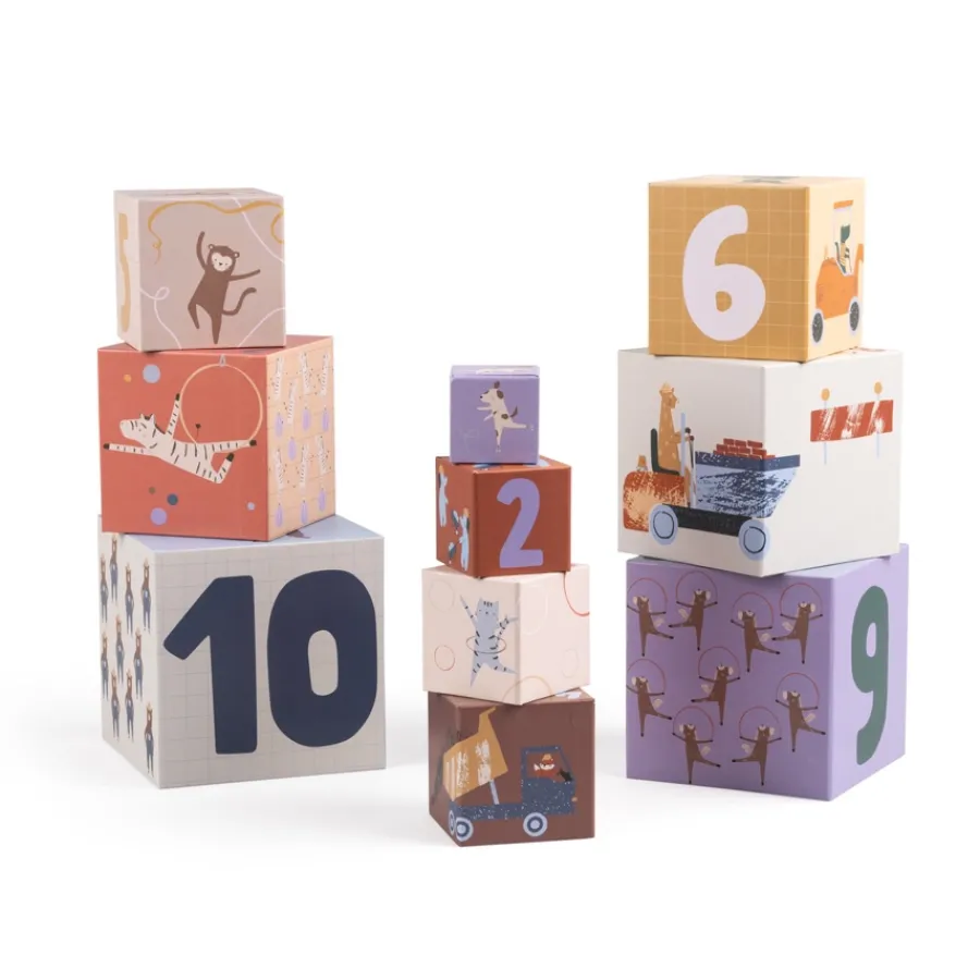 Sale Sebra Stapel-Blu00f6cke Toes/Builders 10-teilig
