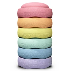 Online Stapelstein Original rainbow pastel 6er-Set