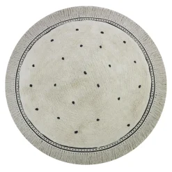 Sale Tapis Petit Teppich Anna dots cream 110x110