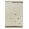 Discount Tapis Petit Teppich Emily dot Cream 170x120
