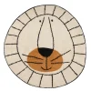 Tapis Petit Teppich Lion natural 100x100