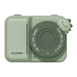 Outlet The Zoofamily Kinderkamera Zoo print dino green