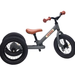 Outlet Trybike Dreirad / Laufrad Grey matt 2 in 1