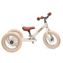 Discount Trybike Dreirad / Laufrad Steel Vintage Cream matt 2 in 1