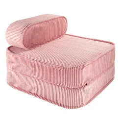 Sale Wigiwama Kindersessel ausklappbar Pink Mousse Flip Chair Cord