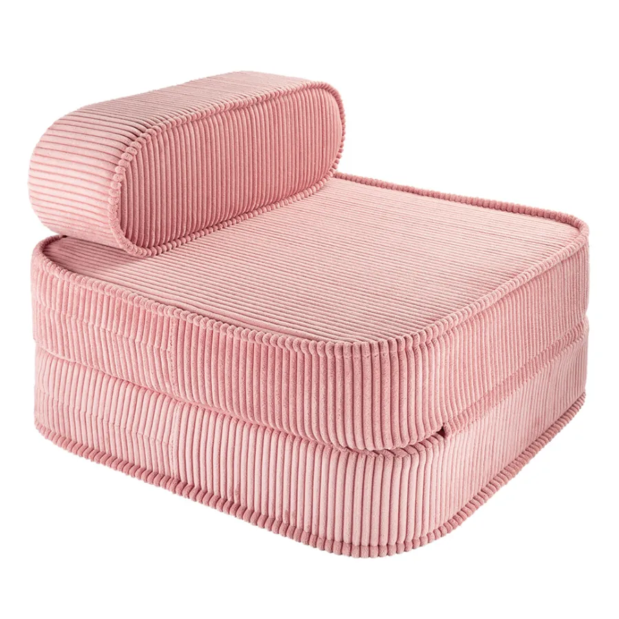 Sale Wigiwama Kindersessel ausklappbar Pink Mousse Flip Chair Cord