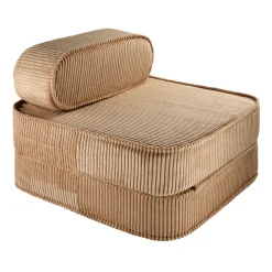 Outlet Wigiwama Kindersessel ausklappbar Toffee Flip Chair Cord