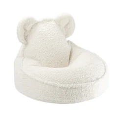 Best Wigiwama Kindersitzsack Cream White Bear Teddy