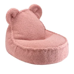 Clearance Wigiwama Kindersitzsack Guava Pink Bear Teddy