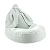 New Wigiwama Kindersitzsack Misty Green Bunny Samt