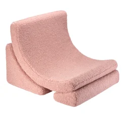 Best Wigiwama modularer Kindersessel Guava Pink Moon Chair Teddy