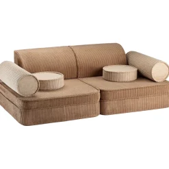 Outlet Wigiwama modulares Kindersofa Toffee Cord