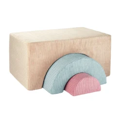 Hot Wigiwama modulares Spielset Brown Sugar Rainbow Cord