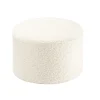 Outlet Wigiwama Pouf Cream White Teddy
