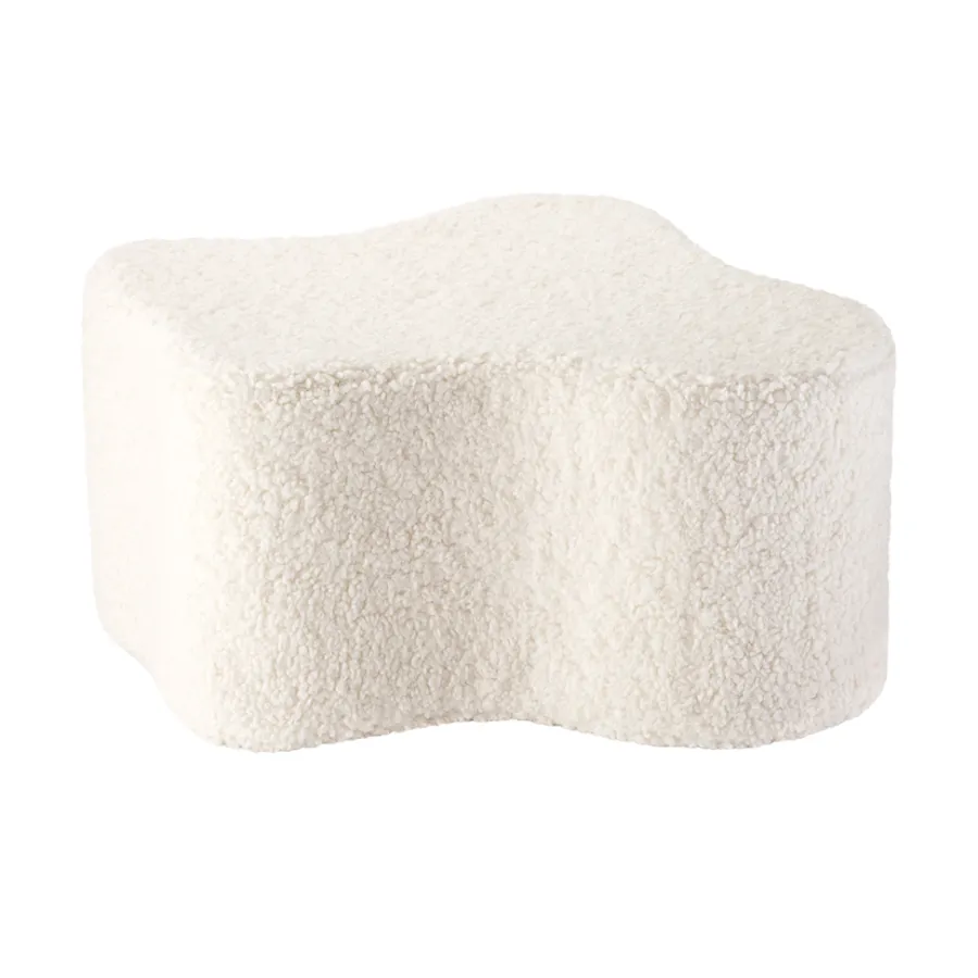 Discount Wigiwama Pouf Cream White Cloud Teddy