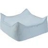 Best Wigiwama Pouf Ottoman Azure Outdoor
