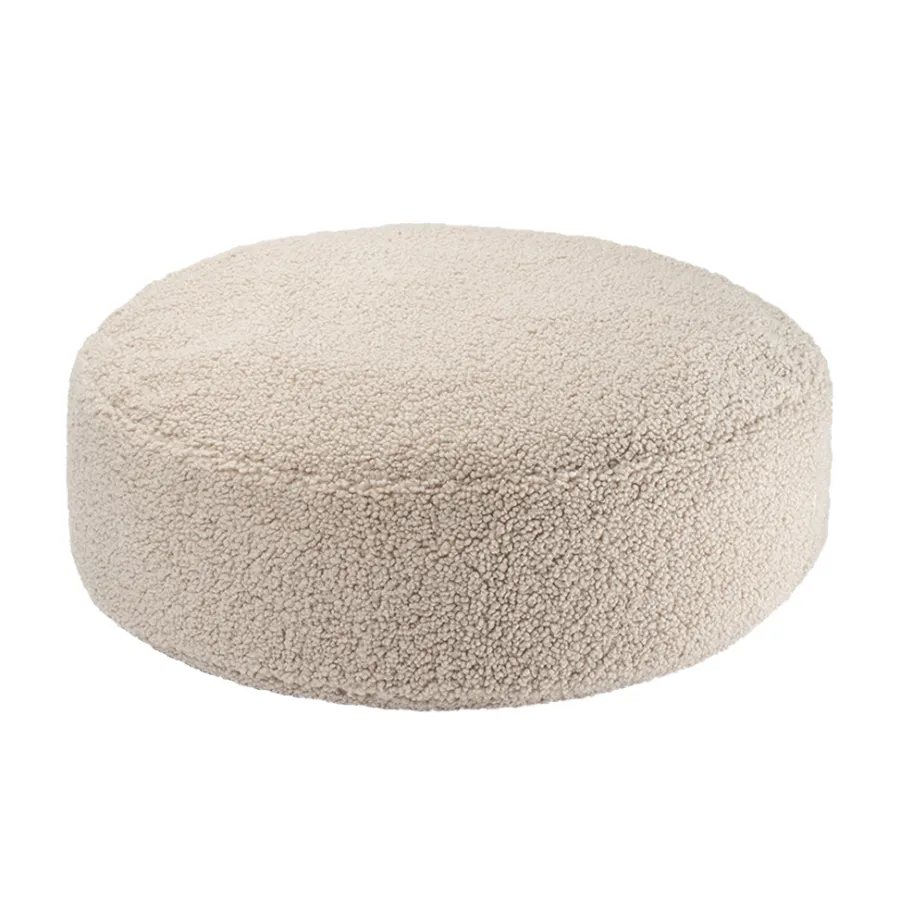 Online Wigiwama Pouf Ottoman Biscuit Teddy