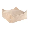 Clearance Wigiwama Pouf Ottoman Brown Sugar Square Cord