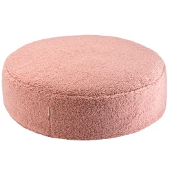 Hot Wigiwama Pouf Ottoman Guava Pink Teddy