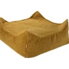 New Wigiwama Pouf Ottoman Maple Square Teddy