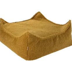 New Wigiwama Pouf Ottoman Maple Square Teddy