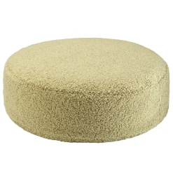 Clearance Wigiwama Pouf Ottoman Matcha Teddy